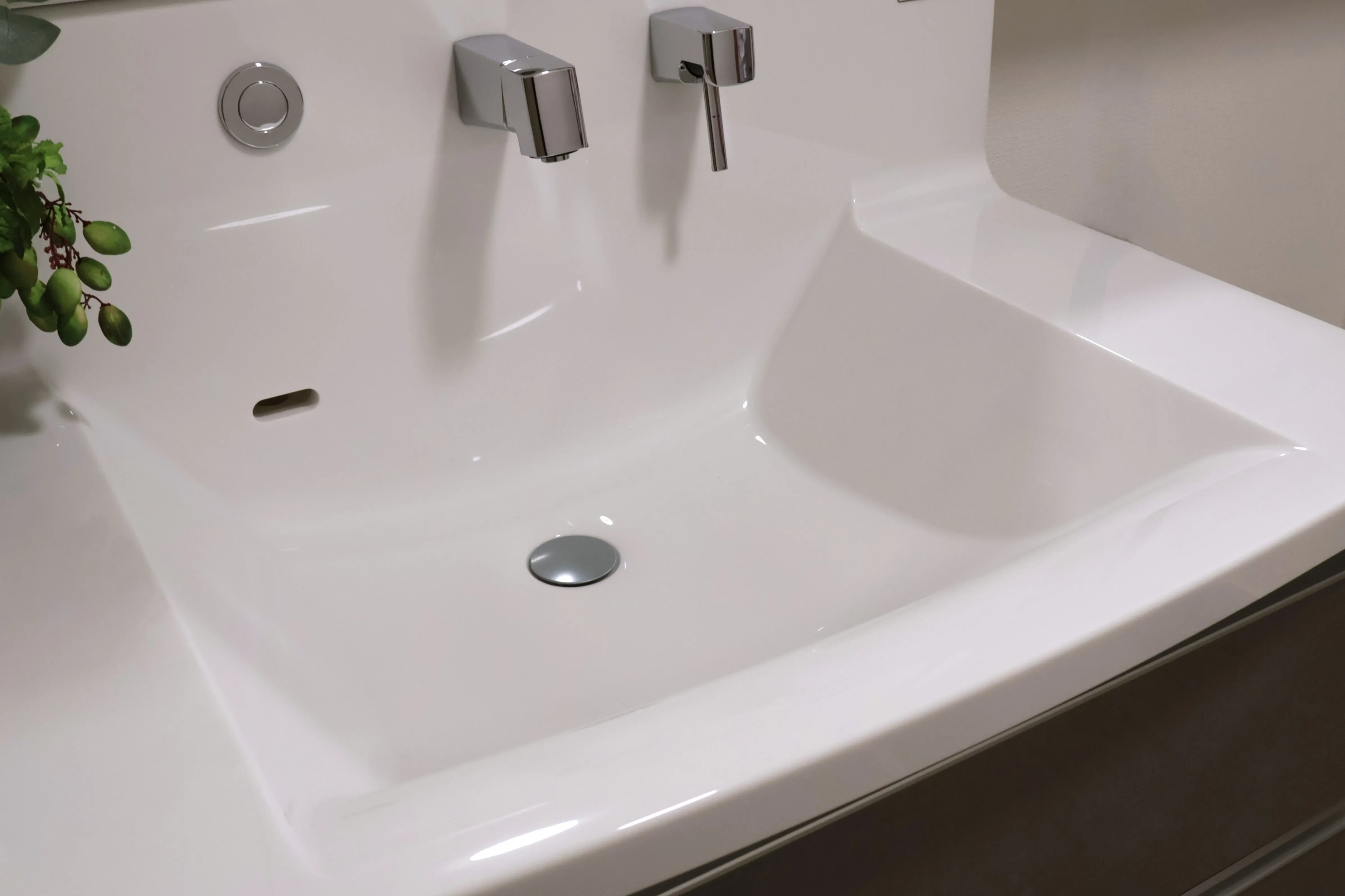 洗面台のお掃除