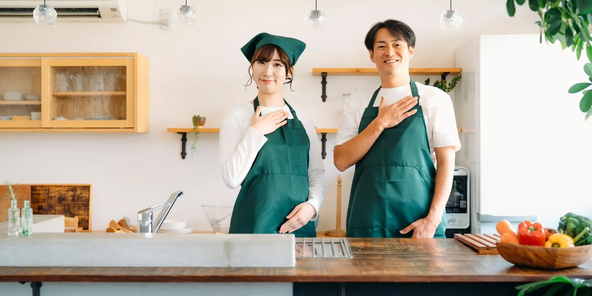 ハウスクリーニングの作業風景