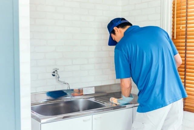 磨き上げられたキッチン