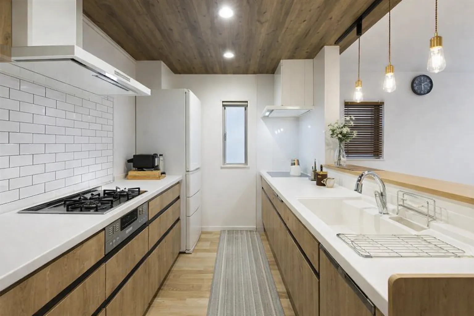 U型・II型タイプのキッチンクリーニング