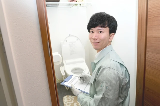 トイレ清掃のイメージ